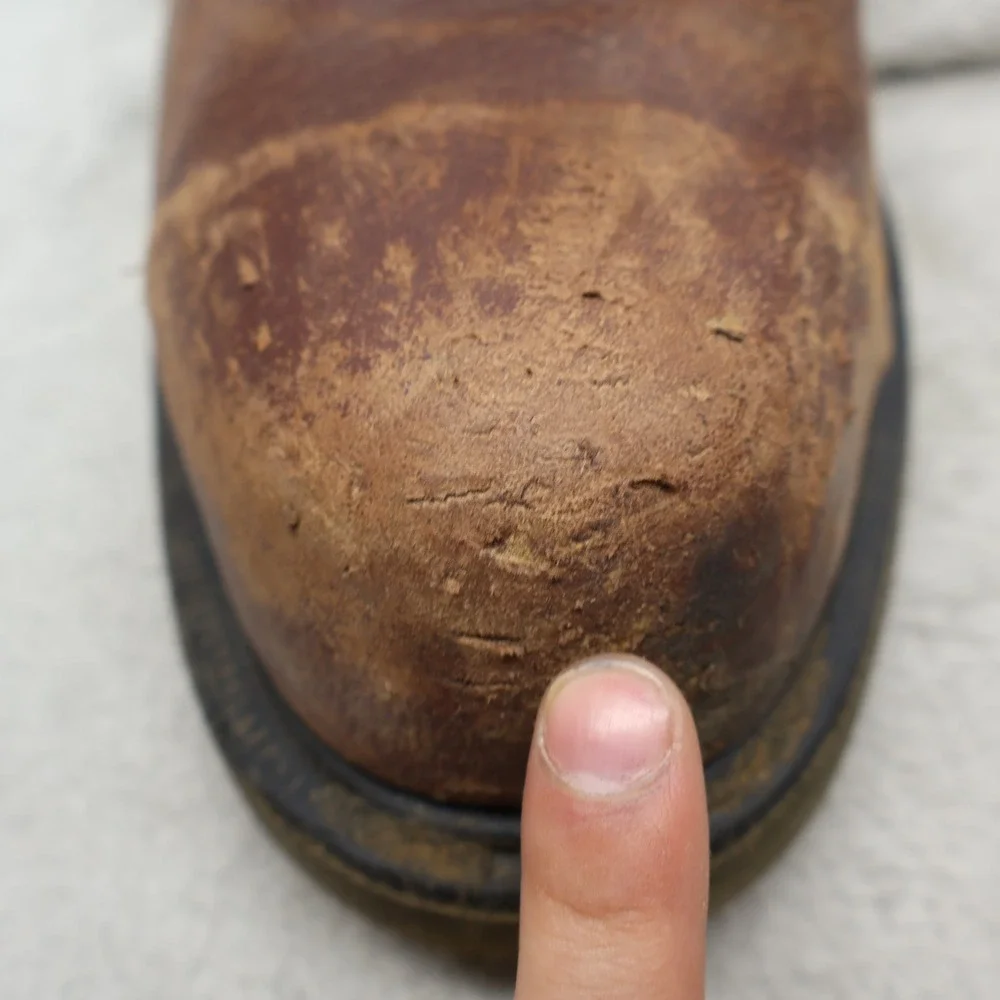 Red Wing Mens 13 Work Boots Brown Leather Steel Toe Safety Waterproof USA Made - Picture 14 of 16